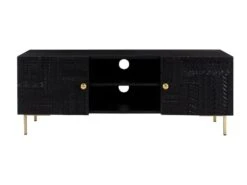 Meuble TV Chimane Noir 120 Cm