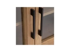 Meuble TV 4 Portes Bois D'orme Massif - IMANI 10 Meuble TV 4 Portes Bois D'orme Massif - IMANI -Deco.fr Soldes Boutique meuble tv 17629927