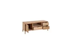 Meuble TV 1 Porte 3 Tiroirs Bois/Rotin - DAKUNA -Deco.fr Soldes Boutique meuble tv 17630127