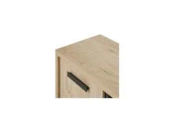 Meuble TV 2 Portes 2 Niches Bois Clair/Béton Ciré - HESTIA 11 Meuble TV 2 Portes 2 Niches Bois Clair/Béton Ciré - HESTIA -Deco.fr Soldes Boutique meuble tv 17636963