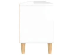 Meuble TV Blanc Brillant 150x30x44,5 Cm Bois D'ingénierie -Deco.fr Soldes Boutique meuble tv 18911041
