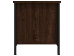 Meuble TV Chêne Marron 100x40x45 Cm Bois D'ingénierie -Deco.fr Soldes Boutique meuble tv 18911139