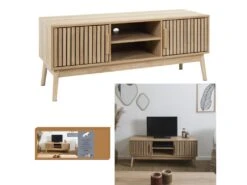 Meuble TV En Bois Klaus 9 Meuble TV En Bois Klaus -Deco.fr Soldes Boutique meuble tv 19447687