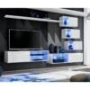 Ensemble Meuble TV Design "Switch XXIV" 250cm Blanc -Deco.fr Soldes Boutique meuble tv 19716065