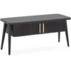 Meuble TV /Audio 110 X 45 X 50 Cm Bois 9 Meuble TV /Audio 110 X 45 X 50 Cm Bois -Deco.fr Soldes Boutique meuble tv 20121095