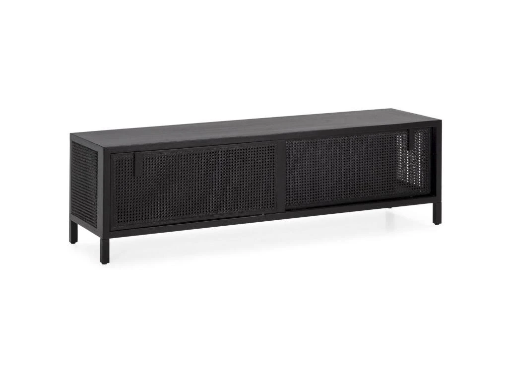 Meuble TV /Audio 160 X 42 X 48 Cm Bois, Rotin 1 Meuble TV /Audio 160 X 42 X 48 Cm Bois, Rotin