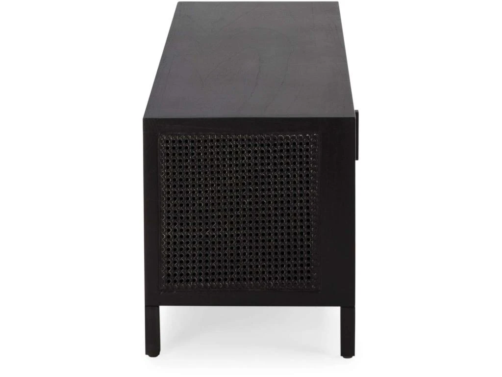 Meuble TV /Audio 160 X 42 X 48 Cm Bois, Rotin 4 Meuble TV /Audio 160 X 42 X 48 Cm Bois, Rotin – Image 4