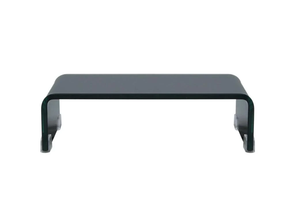 Meuble Télé Buffet Tv Télévision Design Pratique Support Pour Moniteur 40 Cm Verre Noir 2502228 2 Meuble Télé Buffet Tv Télévision Design Pratique Support Pour Moniteur 40 Cm Verre Noir 2502228 – Image 2