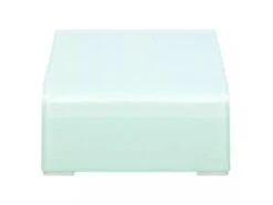 Meuble Télé Buffet Tv Télévision Design Pratique Support Pour Moniteur 40 Cm Verre Blanc 2502227 -Deco.fr Soldes Boutique meuble tv 21022273