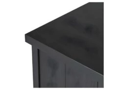 Meuble TV 2 Portes 1 Tiroir Bois Noir - UNYS -Deco.fr Soldes Boutique meuble tv 21744373