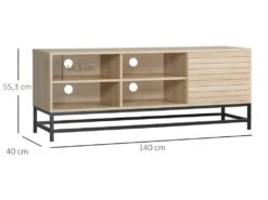 Meuble Tv AVILA Bois Clair -Deco.fr Soldes Boutique meuble tv 21989007