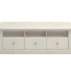 Alonso Meuble TV 3 étagères, 3 Tiroirs, White Washed. -Deco.fr Soldes Boutique meuble tv 22039553