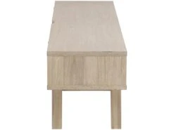 A-Line Meuble TV Avec 1 Espace De Rangement Et 2 Tiroirs, Chêne. -Deco.fr Soldes Boutique meuble tv 22048155