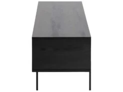 Angus Meuble TV Avec 1 Porte, Coulissante, Noir. -Deco.fr Soldes Boutique meuble tv 22048193