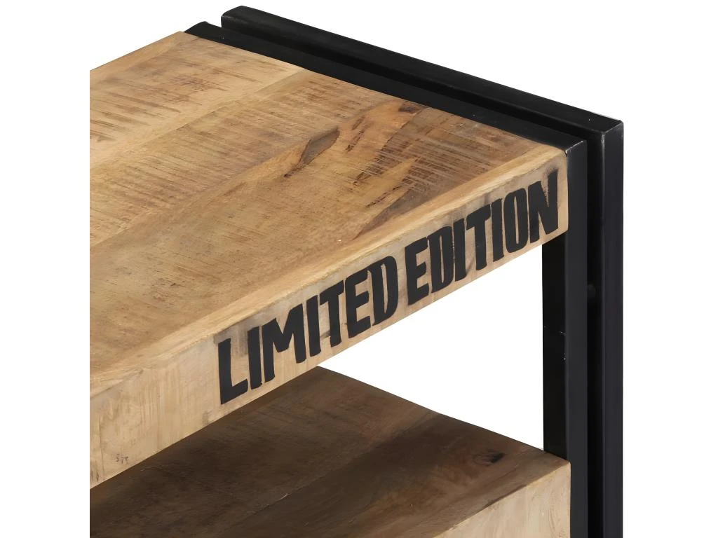 Meuble Télé Buffet Tv Télévision Design Pratique 100 Cm Bois Massif De Manguier 2502272 4 Meuble Télé Buffet Tv Télévision Design Pratique 100 Cm Bois Massif De Manguier 2502272 – Image 4