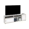 Jesper Table TV 2 Portes Blanche. -Deco.fr Soldes Boutique meuble tv 22162961