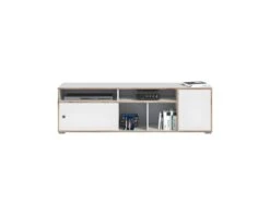 Jesper Table TV 2 Portes Blanche. -Deco.fr Soldes Boutique meuble tv 22162971