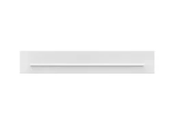 Mur TV COURTNEY Avec Rangements - LEDs - Blanc Avec Portes Aspect Béton -Deco.fr Soldes Boutique meuble tv 302619