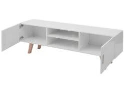 Meuble Télé Buffet Tv Télévision Design Pratique Mdf 150 Cm Blanc Brillant 2502042 8 Meuble Télé Buffet Tv Télévision Design Pratique Mdf 150 Cm Blanc Brillant 2502042 -Deco.fr Soldes Boutique meuble tv 8917643