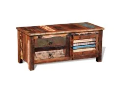 Meuble Télé Buffet TV Télévision Design Pratique Bois Massif De Récupération 2502023 -Deco.fr Soldes Boutique meuble tv 8919123