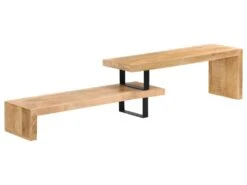 Meuble Télé Buffet Tv Télévision Design Pratique Bois De Manguier Massif 2502132 -Deco.fr Soldes Boutique meuble tv 8919367