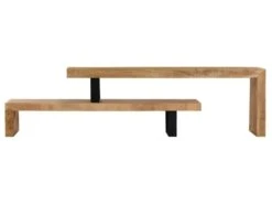 Meuble Télé Buffet Tv Télévision Design Pratique Bois De Manguier Massif 2502132 -Deco.fr Soldes Boutique meuble tv 8919371