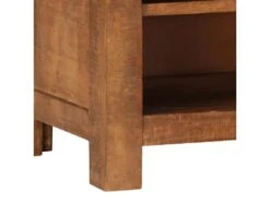 Meuble Télé Buffet Tv Télévision Design Pratique 120 Cm Bois De Manguier Massif 2502066 -Deco.fr Soldes Boutique meuble tv 8920721