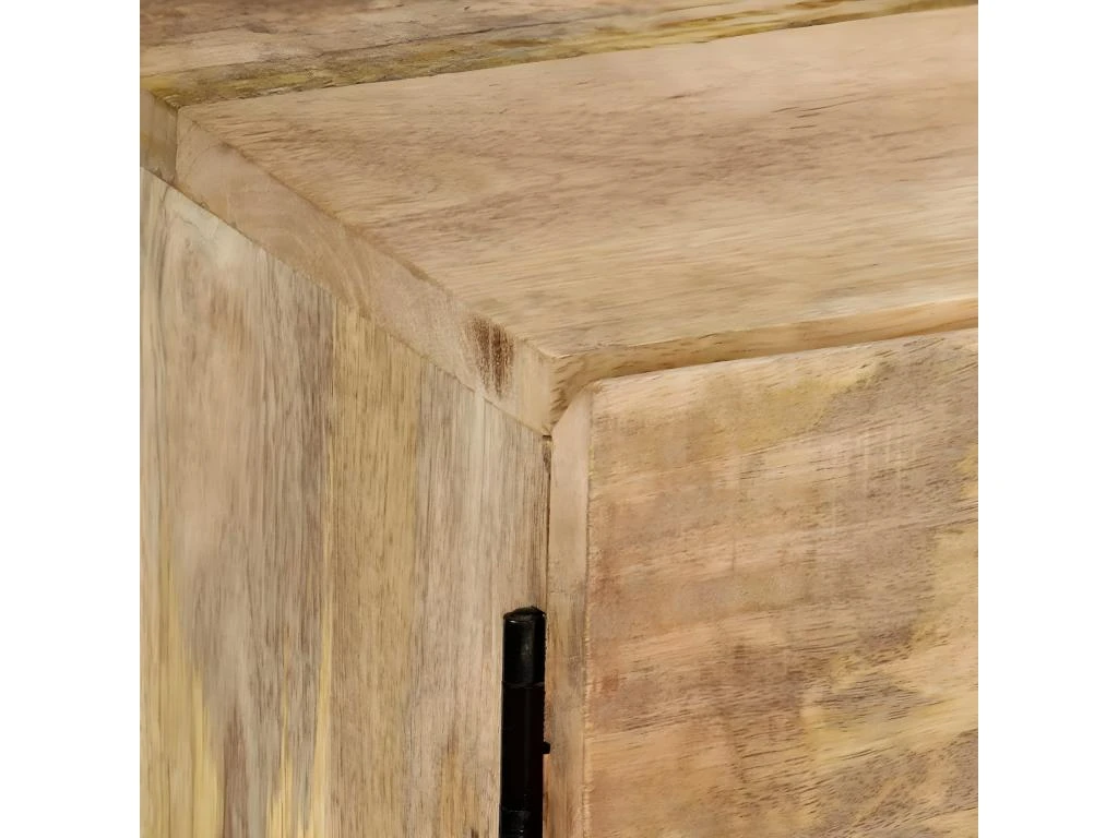 Meuble Télé Buffet Tv Télévision Design Pratique 145 Cm Bois Massif De Manguier 2502075 3 Meuble Télé Buffet Tv Télévision Design Pratique 145 Cm Bois Massif De Manguier 2502075 – Image 3