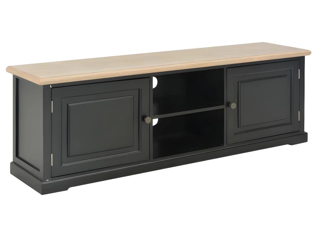 Meuble Télé Buffet Tv Télévision Design Pratique Noir 120 Cm Bois 2502205 1 Meuble Télé Buffet Tv Télévision Design Pratique Noir 120 Cm Bois 2502205