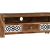 Meuble Télé Buffet Tv Télévision Design Pratique 120 Cm Bois De Sesham Solide 2502059