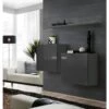 Ensemble Meubles De Salon SWITCH SBI Design, Coloris Gris Brillant. -Deco.fr Soldes Boutique meuble tv 8923949