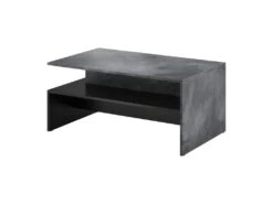 Ensemble De 7 Meubles De Salon Collection RAMOS. Couleur Gris Effet Ardoise Et Noir. 8 Ensemble De 7 Meubles De Salon Collection RAMOS. Couleur Gris Effet Ardoise Et Noir. -Deco.fr Soldes Boutique meuble tv 8924057