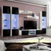 Ensemble Meuble TV FLY P3 Avec LED. Coloris Blanc Et Noir. Meubles Suspendus Design Pour Votre Salon. 2 Ensemble Meuble TV FLY P3 Avec LED. Coloris Blanc Et Noir. Meubles Suspendus Design Pour Votre Salon. -Deco.fr Soldes Boutique meuble tv 8924215