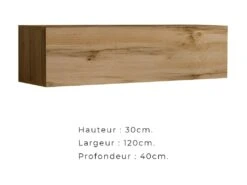 Ensemble De Meubles De Salon Collection SWITCH II Design, Coloris Gris Et Chêne Wotan. 8 Ensemble De Meubles De Salon Collection SWITCH II Design, Coloris Gris Et Chêne Wotan. -Deco.fr Soldes Boutique meuble tv 8924915