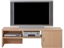 Meuble TV 150 Cm 65 Pouces Maxi 1 Porte - Coloris: Hêtre 3 Meuble TV 150 Cm 65 Pouces Maxi 1 Porte - Coloris: Hêtre -Deco.fr Soldes Boutique meuble tv 9175277