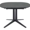 Table De Repas Ovale Extensible D.110/150 Cm En Céramique Gris - DIVA -Deco.fr Soldes Boutique table a manger 10031029