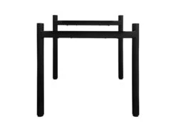 4 Pieds De Table De Repas Minimalistes Métal Noir H.65 Cm - 09 8 4 Pieds De Table De Repas Minimalistes Métal Noir H.65 Cm - 09 -Deco.fr Soldes Boutique table a manger 10031111