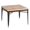 REPLAY - Table Repas Carrée 100cm Aspect Vieilli 7 REPLAY - Table Repas Carrée 100cm Aspect Vieilli -Deco.fr Soldes Boutique table a manger 10031241