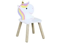 UNICORN - Ensemble Table Et 2 Chaises Enfant Motif Licorne -Deco.fr Soldes Boutique table a manger 10031853