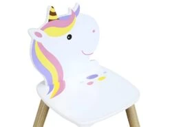 UNICORN - Ensemble Table Et 2 Chaises Enfant Motif Licorne -Deco.fr Soldes Boutique table a manger 10031855