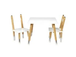 LAPIS - Ensemble Table Et 2 Chaises Enfant Base Crayons -Deco.fr Soldes Boutique table a manger 10032235