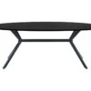 BRUNO - Table Ovale L220 -Deco.fr Soldes Boutique table a manger 10033249