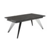 Table Extensible 160/240 Cm Céramique Gris Foncé Pieds Filaires - UTAH 01 -Deco.fr Soldes Boutique table a manger 10233553