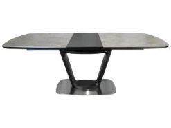 Table De Repas Extensible En Céramique Grise 160 à 200 Cm - CERA 7 Table De Repas Extensible En Céramique Grise 160 à 200 Cm - CERA -Deco.fr Soldes Boutique table a manger 10233587