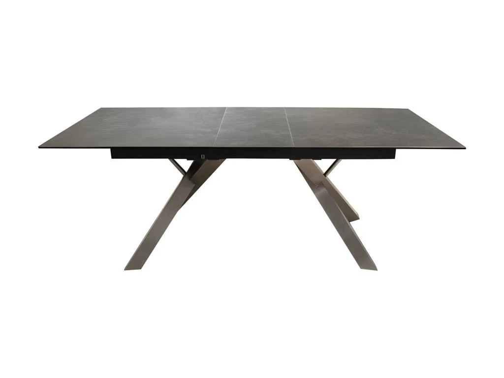 Table Design Céramique Extensible 180 à 220 Cm Pieds Acier - Roma 2 Table Design Céramique Extensible 180 à 220 Cm Pieds Acier - Roma – Image 2