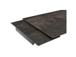 Table Extensible 160/240 Cm Céramique Gris Vieilli Pied Torsadé - MAINE 05 -Deco.fr Soldes Boutique table a manger 10233637