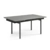 Table Extensible 160/240 Cm Céramique Gris Marbré Pieds Droits - ARIZONA 09