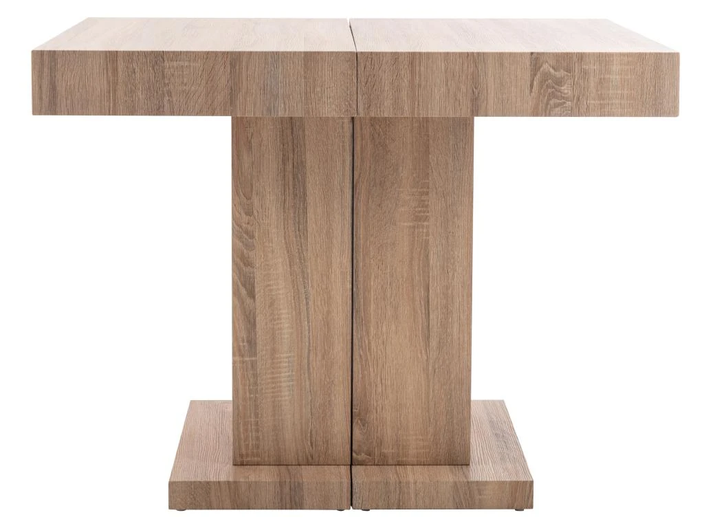 Table à Manger Extensible 4 à 10 Couverts En MDF - Naturel - MIROSLAV 6 Table à Manger Extensible 4 à 10 Couverts En MDF - Naturel - MIROSLAV – Image 6