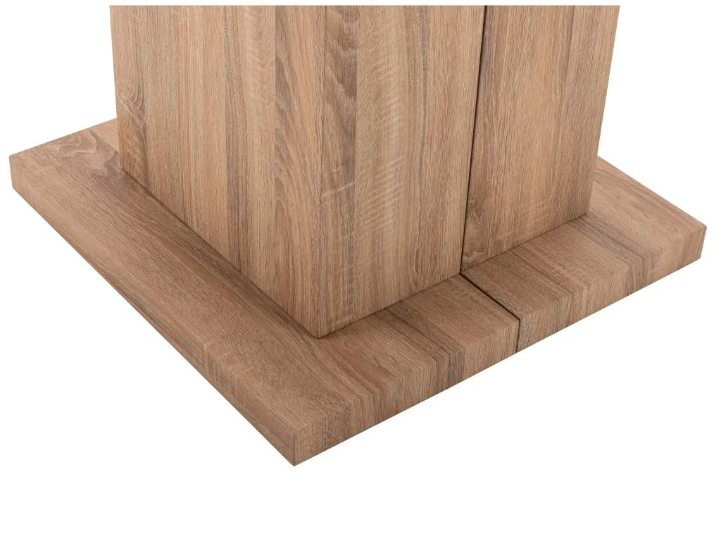 Table à Manger Extensible 4 à 10 Couverts En MDF - Naturel - MIROSLAV 7 Table à Manger Extensible 4 à 10 Couverts En MDF - Naturel - MIROSLAV – Image 7