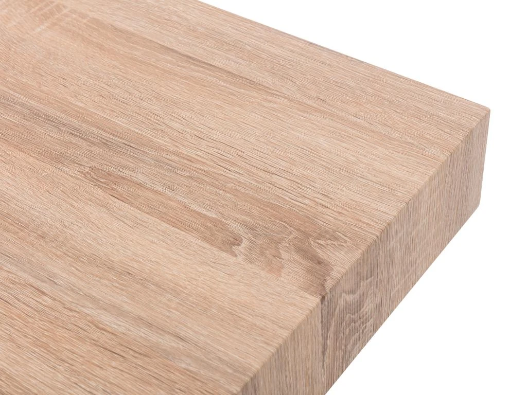 Table à Manger Extensible 4 à 10 Couverts En MDF - Naturel - MIROSLAV 9 Table à Manger Extensible 4 à 10 Couverts En MDF - Naturel - MIROSLAV – Image 9